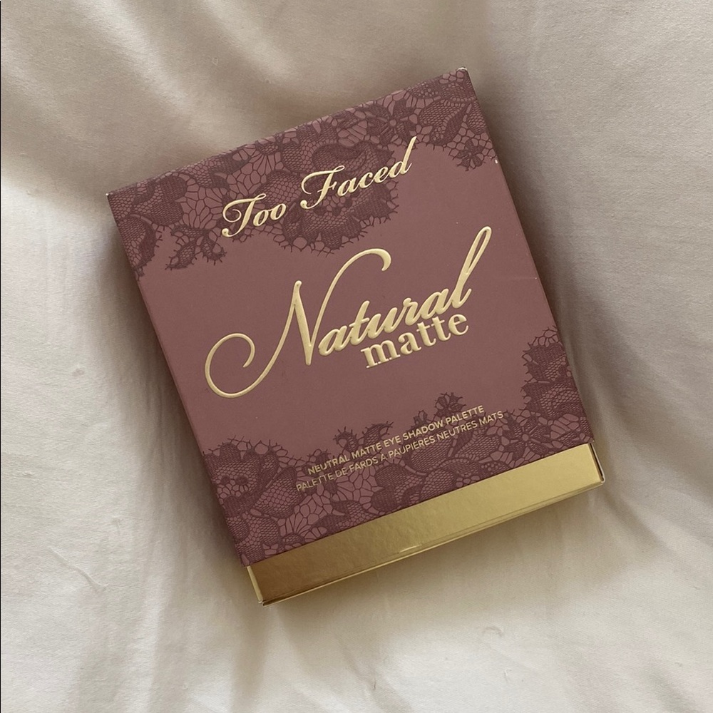 Too Faced Natural Matte Eyeshadow Palette